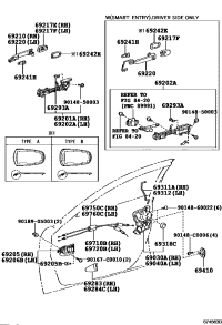 692100P010J0-HANDLE ASSY, DOOR