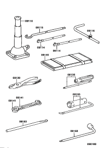 0915550010-WRENCH, SPARK PLUG