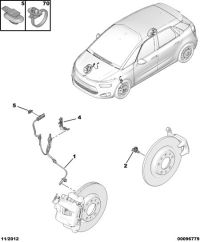 9810961080-DOOR MIRROR COVER