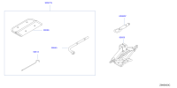 995503AW0B-JACK ASSY