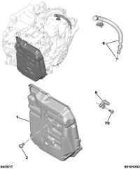 9806533080-Cover, a/t oil distributor