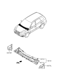 645762B200-PANEL-F/APRON UPPER OTR RR,LH