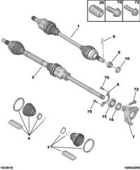 ZQ92440080-DRIVE SHAFT OUTER BOOT