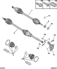9802479680-New propeller shaft