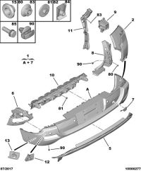 1609737980-BAR, REAR BUMPER