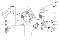 97927A9000-EVAPORATOR ASSY-FRONT