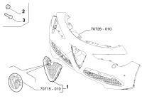 156121702-GRILLE, RADIATOR