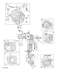 10034216-Switch, automatic transmission shift lever control