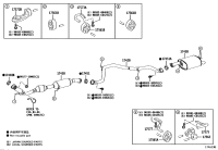 17420F0150-PIPE ASSY, EXHAUST, CENTER