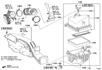 17705F0180-CAP SUB-ASSY, AIR CLEANER
