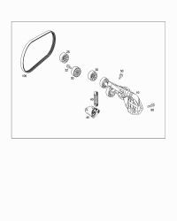 2662000570-BELT TENSIONER-W203/W221/W212