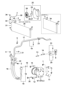 9770338070-BRACKET-COMPRESSOR M