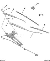 6405QF-COVER R,WIPER PIV
