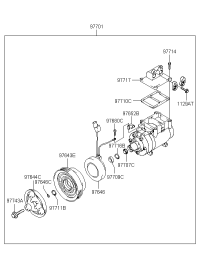 9770117511-COMPRESSOR ASSY