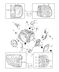 10431631-Cooler assy-oil transmission