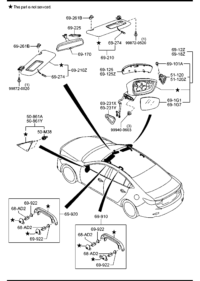 GV9B69122-LAMP(R),SIDE TURN
