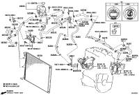 165550V010-Hose, intercooler coolant, no.5