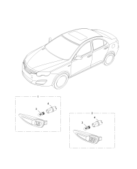 30000678-Lamp assy., r. fr. side