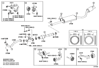 174200P390-PIPE ASSY, EXHAUST, CENTER