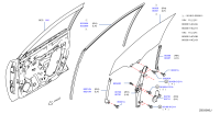 802144CL0A-SASH ASSY-FRONT DOOR LOWER,FRONT RH