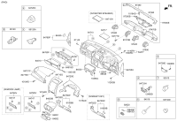 845102P100J7-GLOVE BOX ASSY