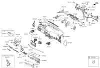 97490F0100UAY-DUCT ASSY-SIDE AIR VENT RH