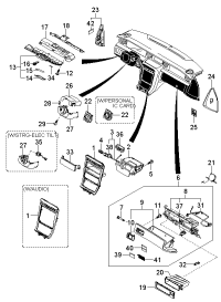 845503F000GC-ASH TRAY ASSY-FR