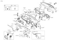845102B120HZ-HOUSINGGLOVEBOX