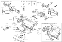 84410C3000-BAR ASSY-COWL CROSS