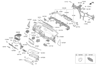 84410S7000-BAR ASSY-COWL CROSS
