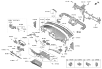 84510J1000MMH-Glove box assy