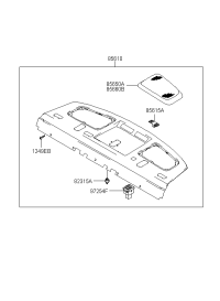 8561009000GF-TRIM ASSY-PACKAGE TRAY