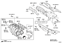 17141F0050-MANIFOLD ASSY-EXH.,*