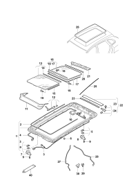 L80D898671-Repair kit deflector bearing spring