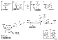 17408F0011-BAFFLE SUB ASSY, EXHAUST TAIL PIPE