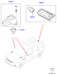 LR045544-CAMERA TAILGATE