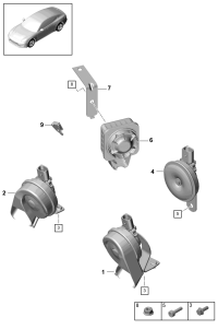 971951211C-Bracket-horn