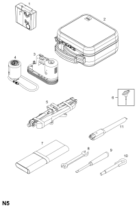 96878110-BOLT - LWR ARM