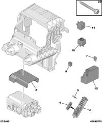 6500JK-Cover, fuse box