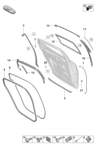 971839863-Weatherstrip, dr