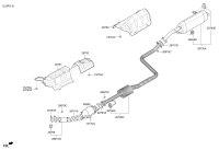 28600F0200-MUFFLER COMPLETE-CENTER