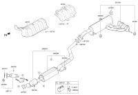 286002V980-MUFFLER COMPLETE-CENTER