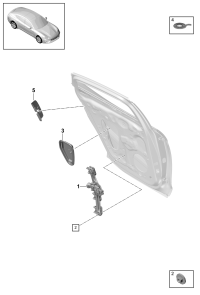 971839401-WINDOW LIFTER PORSCHE LH RR