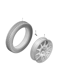 971601017-Wheel rim-aluminium alloy