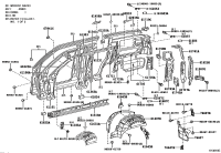 6162560130-EXTENSION, QUARTER INNER PANEL, REAR RH