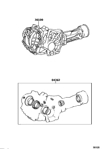 0436248010-GASKET KIT, TRANSFER OVERHAUL