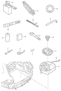 1J0012115AF-BAG, TOOL