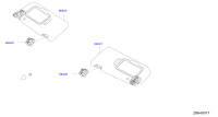 964095576R-HOLDER-SUNVISOR