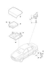 3BD035507-Antenna-roof