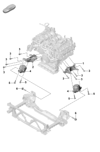 971199307L-Engine mounting